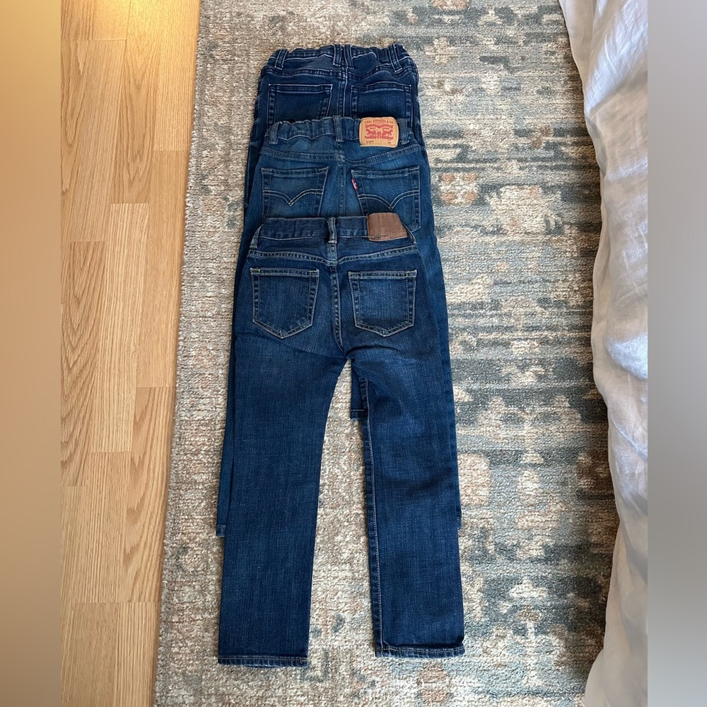 Boy Jeans Lot, Levi’s, Gap Kids